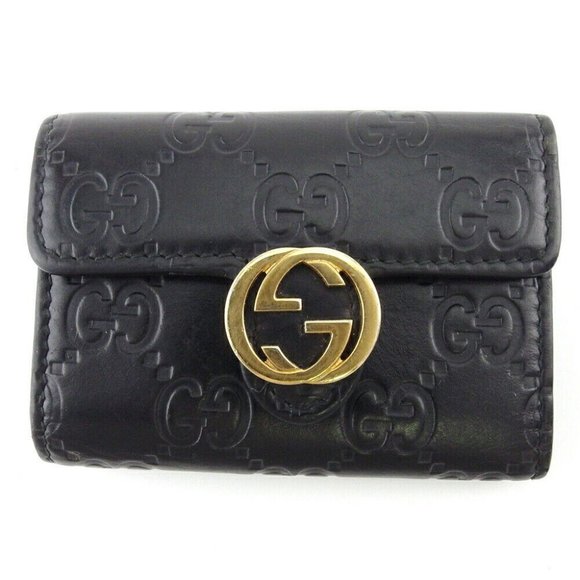 GUCCI Key Case Gucci Ma Leather Authentic USED - Picture 1 of 9